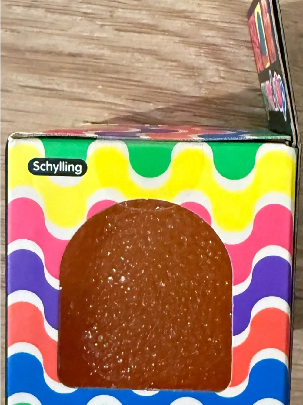 SCHYLLING NEEDOH  Orange GUMDROP Super Solid Squish Toy. Trending!! New In Box